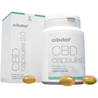 Cibdol - 5% CBD capsules 2.0 (60 stuks - 16 mg per capsule) - hennep - cannabis - THC - cannabidiol