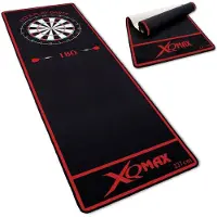 Xqmax XQ Max Carpet Dartmat Black Red 237x80