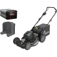 Mr. Gardener accu grasmaaier 60V 4Ah Li-Ion, 46 cm, 4-in-1, 6046, stalen behuizing