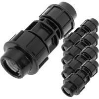 PRIMEMATIK - Pak van 5 stuks verkleinde polypropyleen aansluiting van 25 x 20 mm van 3/4" tot 1/2" voor irrigatiesysteem