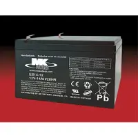 MK Battery - 14AH AGM accu voor uw scootmobiel - 15.1 cm x 9.9 cm x 10 cm (LxBxH)