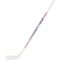 CCM Ultimate IJshockeystick - Houten Stick - Kinderen - Wit - Flex 35 - Rechts