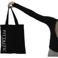 Fittastic Sportswear Totebag 2.0 - Draagtas Katoen - Zwart