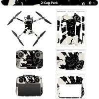 Sunnylife Stickers - Cats Park - voor DJI Mini 4 Pro - RC 2