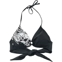 Rock Rebel by EMP Bikini Top - Mix And Match - S tot XL - voor Vrouwen - zwart - Maat M