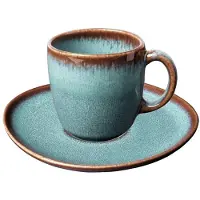 Like. by Villeroy & Boch Kaffeetasse mit Untertasse Lave 190 ml