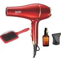 DSP Haardroger 2000w Fohn Ac5413 Rood