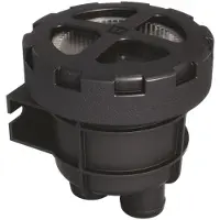 VETUS Aluminium 330 Cooling Water Filter With Cap Zwart 38 mm