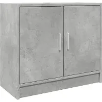 vidaXL Wastafelkast 63x29x55 cm bewerkt hout betongrijs