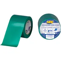 Hpx PVC isolatietape | Groen | 50mm x 10m - VI5010 | 100 stuks VI5010