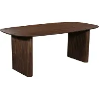 Giga Meubel Eettafel Dai Walnoot Deens Ovaal 240cm