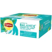Lipton Thee Lipton Balance green tea mint 100x1.5gr | 12 stuks