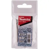 Makita HSS-G dubbele boor, 3,3 x 49 mm, 10 st. HSS-G - 10 stuks - 3,3 mm x 49 mm