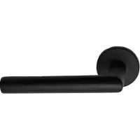 Formani gatdeel links Basics LB2L-19 EN1906/3 geveerd op rozet - mat zwart