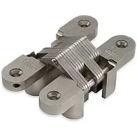 NV Tools Scharnier SOSS 314 NP 13x038 mm deurdikte ca. 14 mm zamak vernikkeld