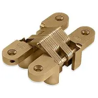 NV Tools Scharnier SOSS 101 PB 9.5x042 mm deurdikte ca. 13 mm zamak vermessingd