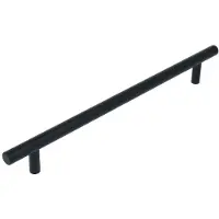 Formani Greep BASICS LBTM-192 mat rvs/zwart 192 mm