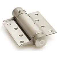 IBFM Bommer scharnier enkelwerkend 75 mm vernikkeld
