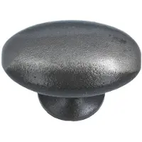 ODShop Meubelknop Ovaal 60 mm IJzer blank