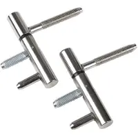 Starx inboorpaumelle voor stalen kozijnen vernikkeld 70 x 12 mm