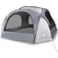 vidaXL Partytent waterdicht wit en grijs