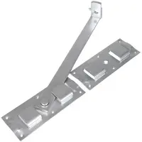 Starx overslaggrendel 430 mm verzinkt