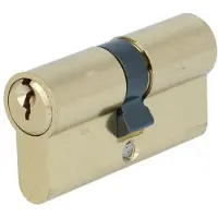 Online Deurbeslagshop Profielcilinder Standaard 30/30 messing