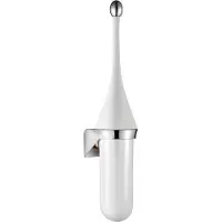 Marplast Colored wandtoiletborstel, ABS, wit