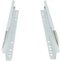 Online Deurbeslagshop Ladegeleiders 50 cm wit