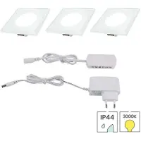 Lybardo - Kastverlichting - 3 inbouwspots - 1.5W - 3000K - Keukenverlichting Onderbouw LED