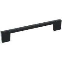 Online Deurbeslagshop Greep Smal 128 mm zwart