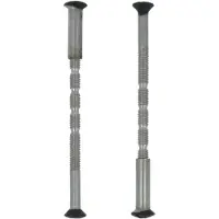 Formani Patentbouten met huls M4x65 lenskop mat zwart
