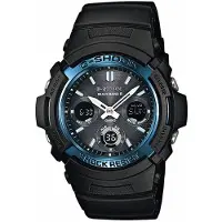 Casio AWG-M100A-1AER Herenhorloge 46,4 mm - Zwart