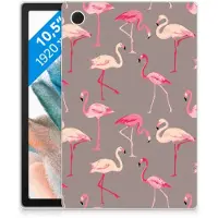 B2Ctelecom Samsung Galaxy Tab A8 2021/2022 Back Case Flamingo
