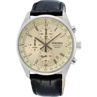 Seiko Horloge - - Ssb383p1 - Stalen Band - Waterdichtheid 10 Atm - Quartz Beweging