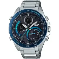 Casio Edifice ECB-900DB-1BER Herenhorloge 48 mm - Zilverkleurig