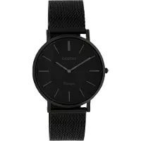 Oozoo Timepieces Horloge Vintage Zwart | C9934