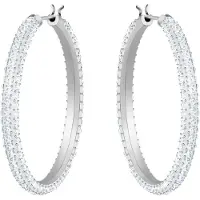 Swarovski Oorbellen 'Dextera' zilver