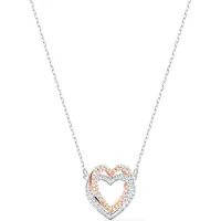 Swarovski Ketting 'Hyperbola' goud / zilver / transparant