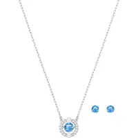 Swarovski Sparkling - Dames Ketting - Zilver