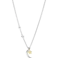 Mulberry Home Kettingen - "Tree" Necklace – Gold-Tone Brass With Crystals in multi