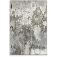 B2Ctelecom Lenovo Tab 10 | Tab 2 A10-30 Tablet Back Cover Beton Print