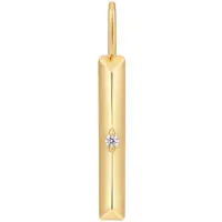 Ania Haie AH NC048-15G Pop Charms Dames Hanger - Fantasie - Sieraad - Zilver - Goudkleurig - 925 Zilver - 3 mm breed - 17 mm lang