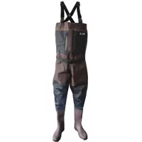 SERT Luxe Pvc Wader Bruin EU 46-47 Man