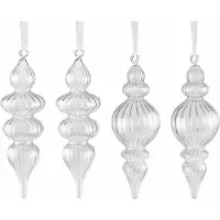 Loberon Kerstversiering set van 4 Diorise