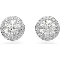 Swarovski Oorbellen 'Una' zilver