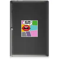 B2Ctelecom Lenovo Tab 10 | Tab 2 A10-30 Leuke Siliconen Hoes Popart Princess