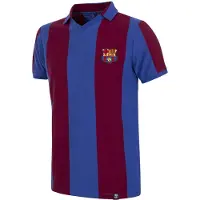 Barca - FC Barcelona 1980/81 - Retro Voetbalshirt - Heren - Blauw - Rood - M