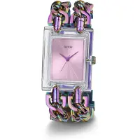 GUESS Analoog horloge groen / lila