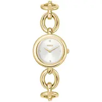 BOSS Analoog horloge 'LIVE' goud / transparant / wit